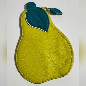 Coach Pear coin purse / card holder / wallet